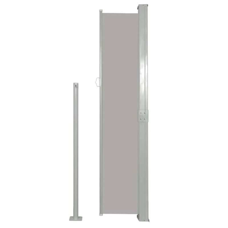 vidaXL izvelkama sānu markīze, 160 x 500 cm, pelēka