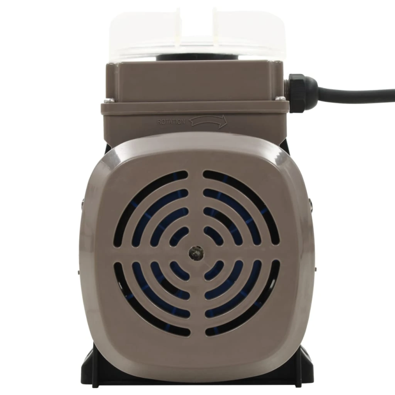 vidaXL baseina sūknis ar taimeri, melns, 0,25 ZS, 8000 L-h