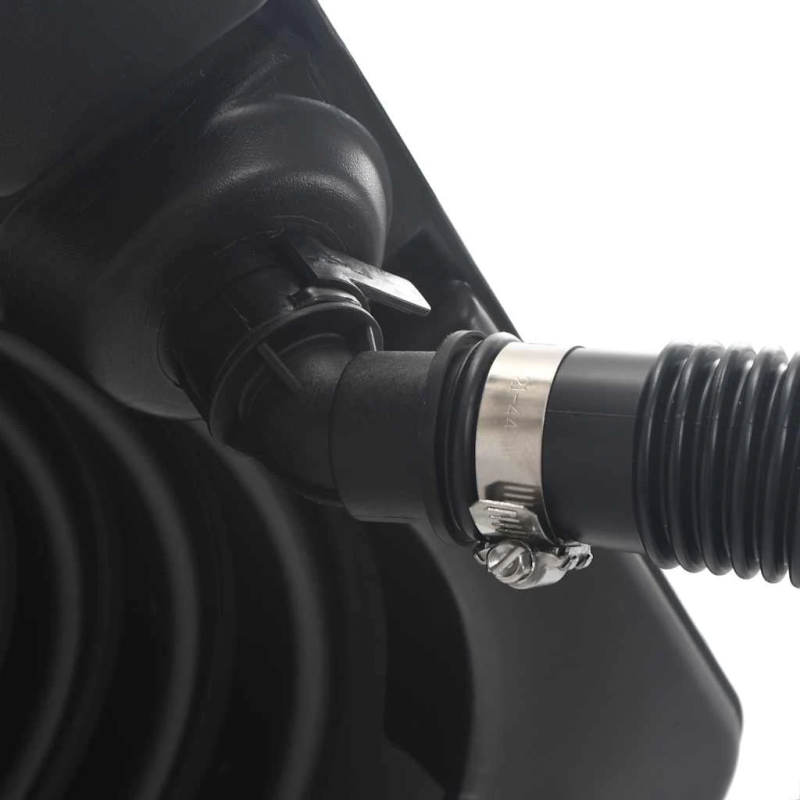 vidaXL solārais baseina sildītājs, 75x75x36 cm, HDPE, alumīnijs