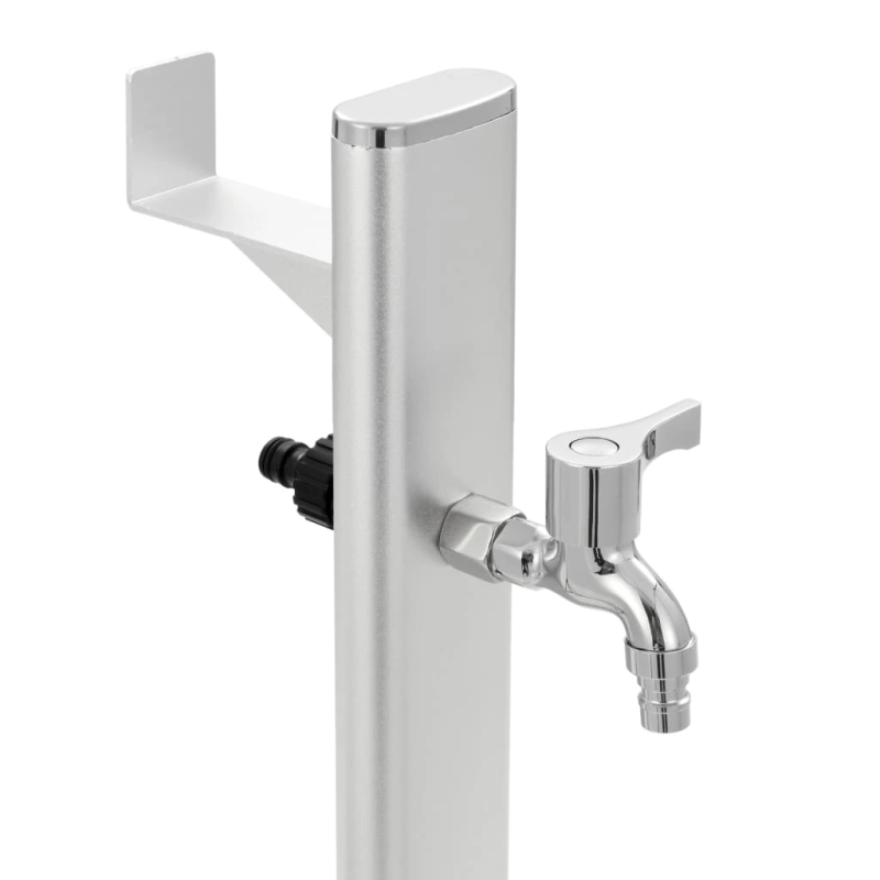 vidaXL dārza hidrants, alumīnijs, 95 cm