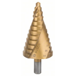 Pakāpjveida urbis HSS-TiN 6-39 x 93.5mm, 1gab.