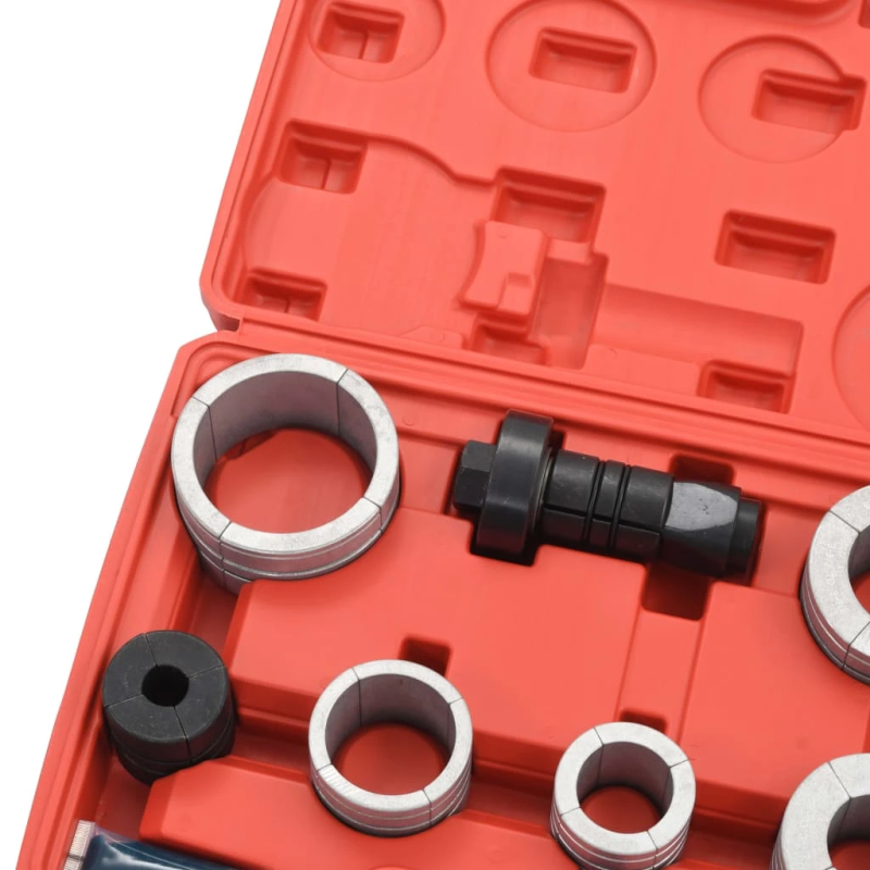 vidaXL 8-daļīgs cauruļu stiepšanas komplekts, tērauds, alumīnijs