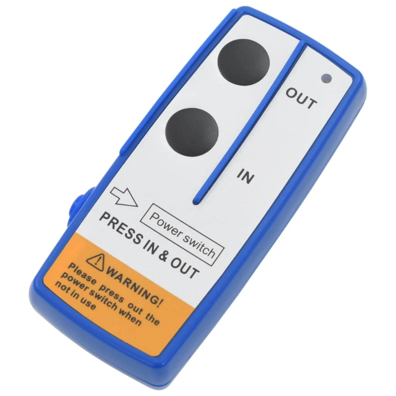 vidaXL bezvadu tālvadības pultis vinčai, 2 gab., ar uztvērēju