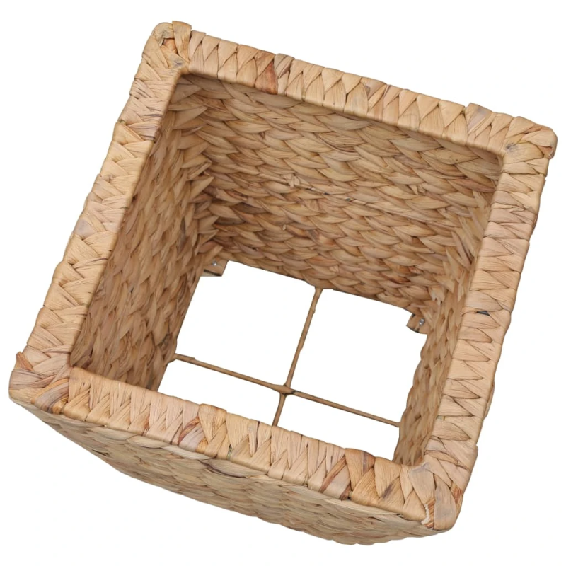 vidaXL augstās puķu kastes, 3 gab., ūdens hiacinte