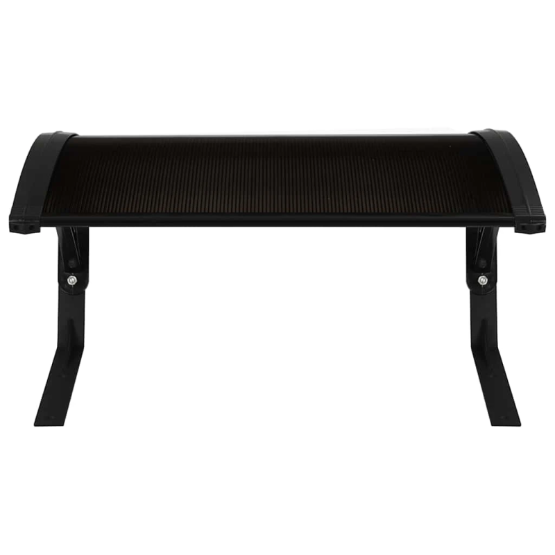 vidaXL garāžas jumts zāliena pļaušanas robotam, 77x103x46 cm, melns