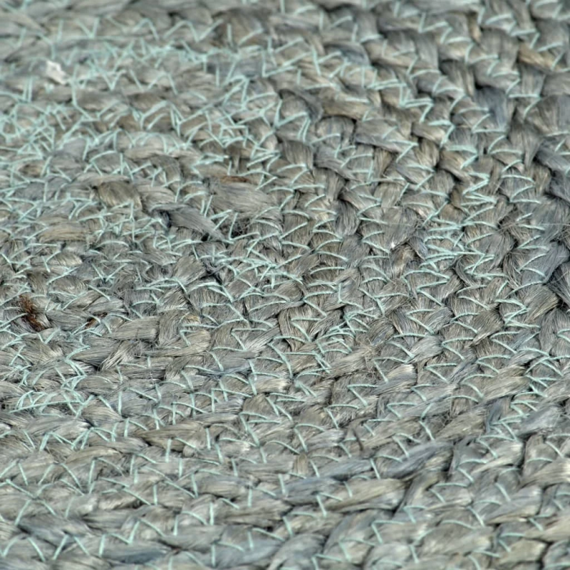 vidaXL galda paliktņi, 4 gab., 38 cm, apaļi, olīvu zaļa džuta