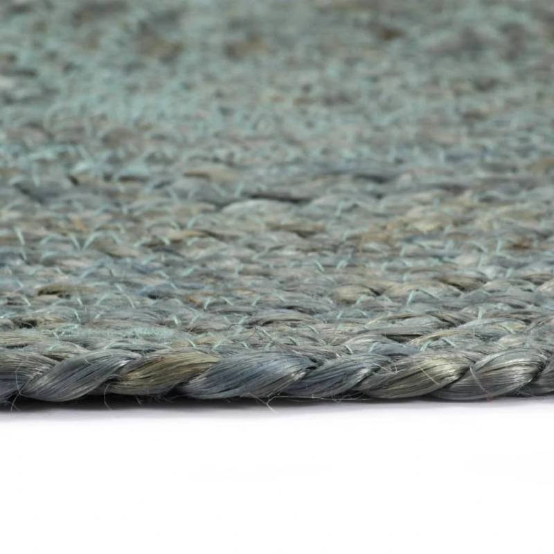 vidaXL galda paliktņi, 6 gab., 38 cm, apaļi, olīvu zaļa džuta