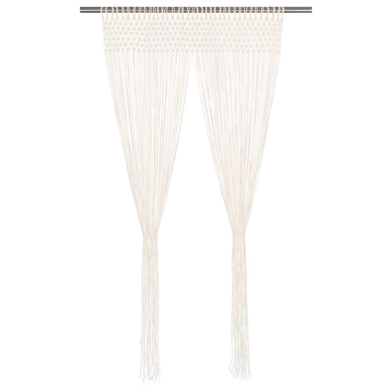 vidaXL aizkars mezglošanas tehnikā, 140x240 cm, kokvilna