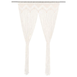 vidaXL aizkars mezglošanas tehnikā, 140x240 cm, kokvilna