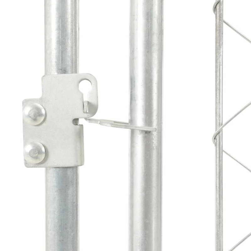 vidaXL suņu voljērs ar jumtu, 200x100x125 cm