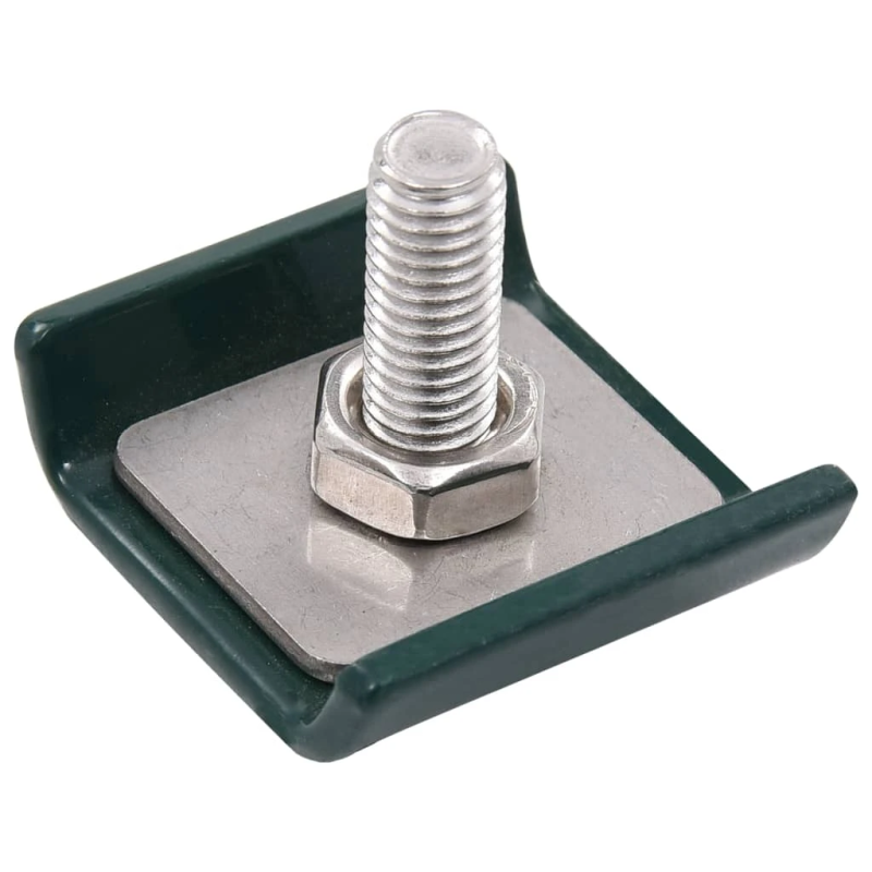 vidaXL režģa savienotāji, 25 komplekti, zaļi