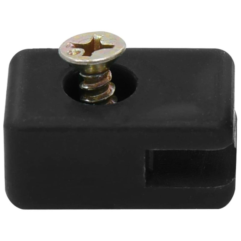 vidaXL dārza žoga stieples turētāji ar skrūvēm, 100 komplekti, pelēki