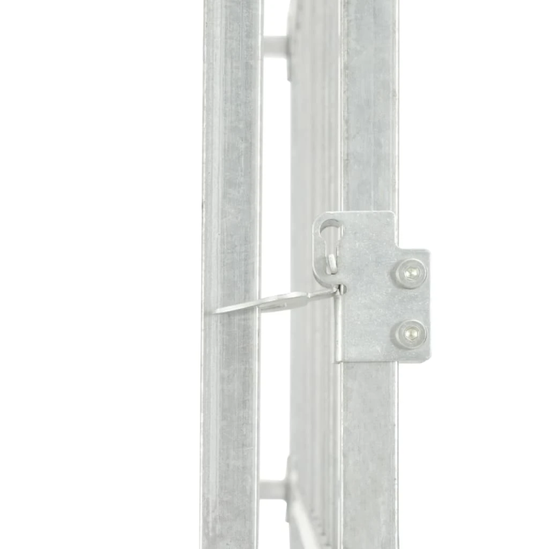 vidaXL suņu voljērs ar jumtu, 150x150x200 cm