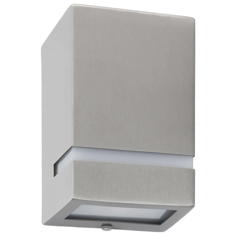 vidaXL āra sienas lampas, 2 gab., 35 W, melnas, taisnstūra forma