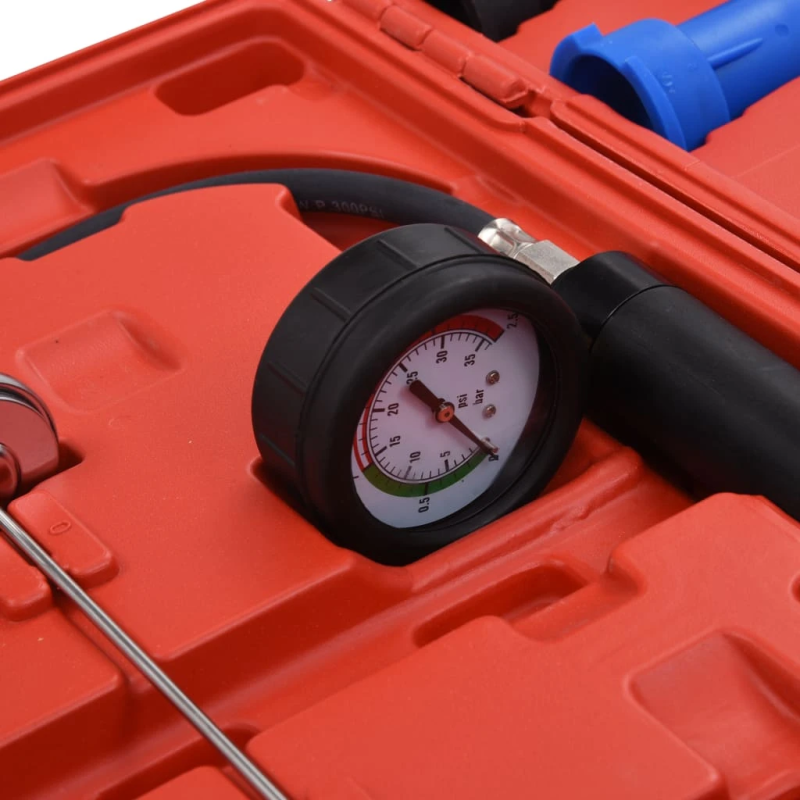 vidaXL 18-daļīgs dzesēšanas sistēmas un radiatora spiediena mērītājs