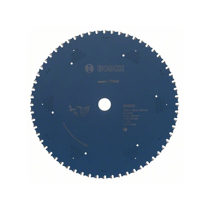 Ripz. disks 305x25,4mm Expert for Steel Z60