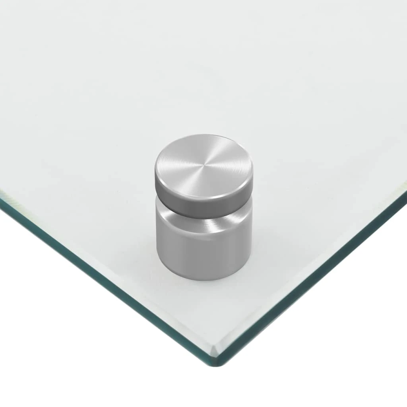 vidaXL virtuves panelis, 70x40 cm, rūdīts stikls, caurspīdīgs