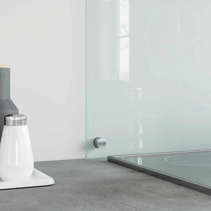 vidaXL virtuves panelis, 90x60 cm, rūdīts stikls, caurspīdīgs