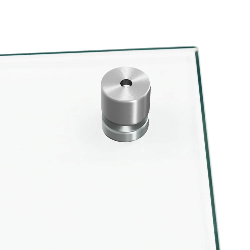 vidaXL virtuves panelis, 100x50 cm, rūdīts stikls, caurspīdīgs