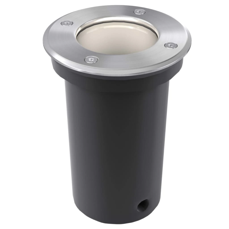 Zemē Iebūvējamās Dārza Lampas 3 gab. apaļas