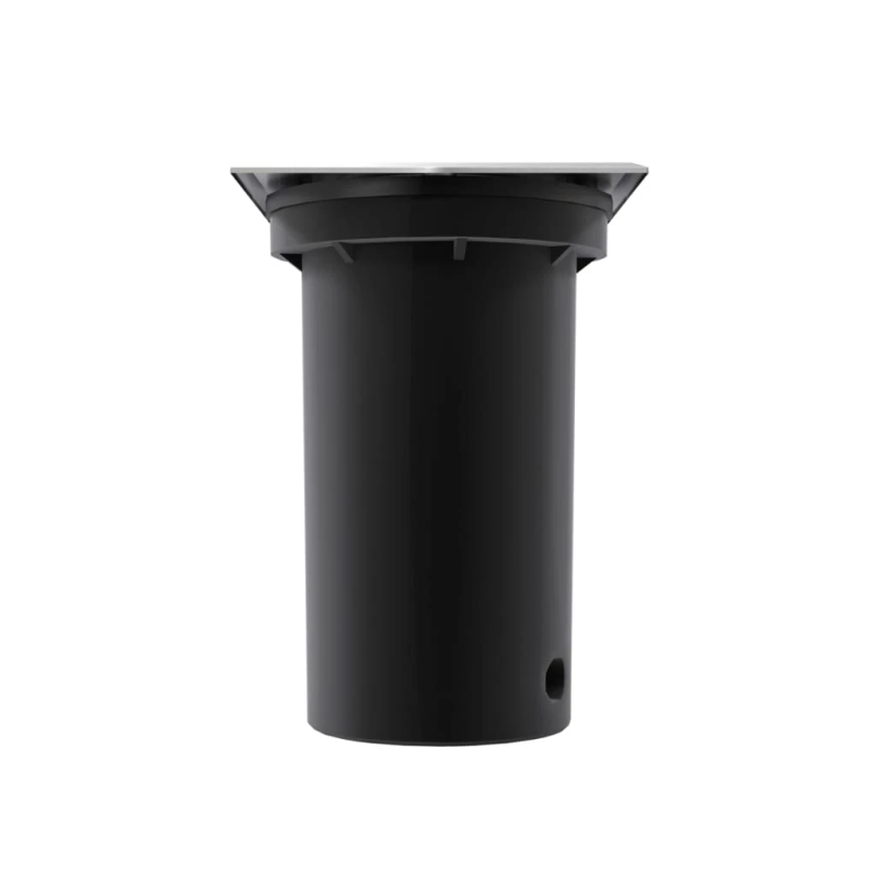 vidaXL dārza lampas, 3 gab., iebūvējamas zemē, kvadrāta forma