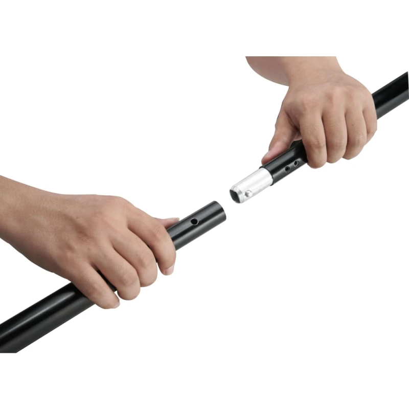 vidaXL fonu balsta sistēma, balts fons, 600x300 cm