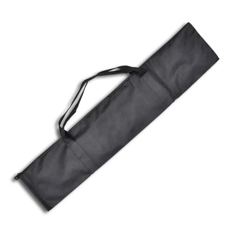 vidaXL fotostudijas komplekts, gaismas, balts fons, 600x300 cm