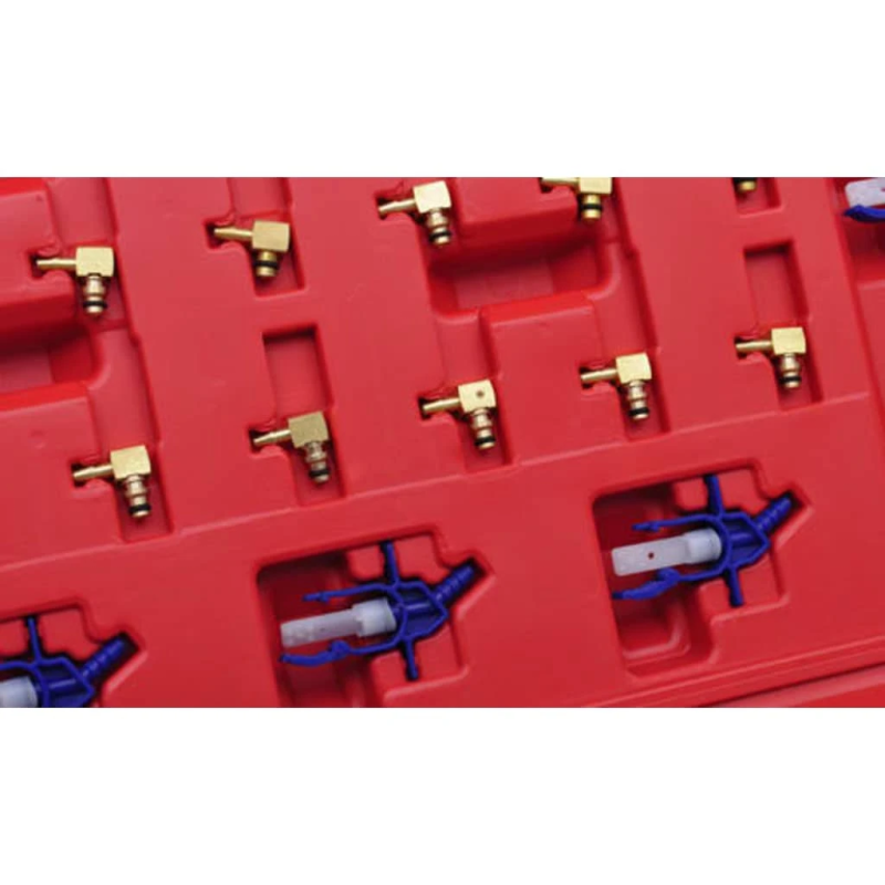 vidaXL plūsmas mērītājs dīzeļdegvielai ar adaperu komplektu