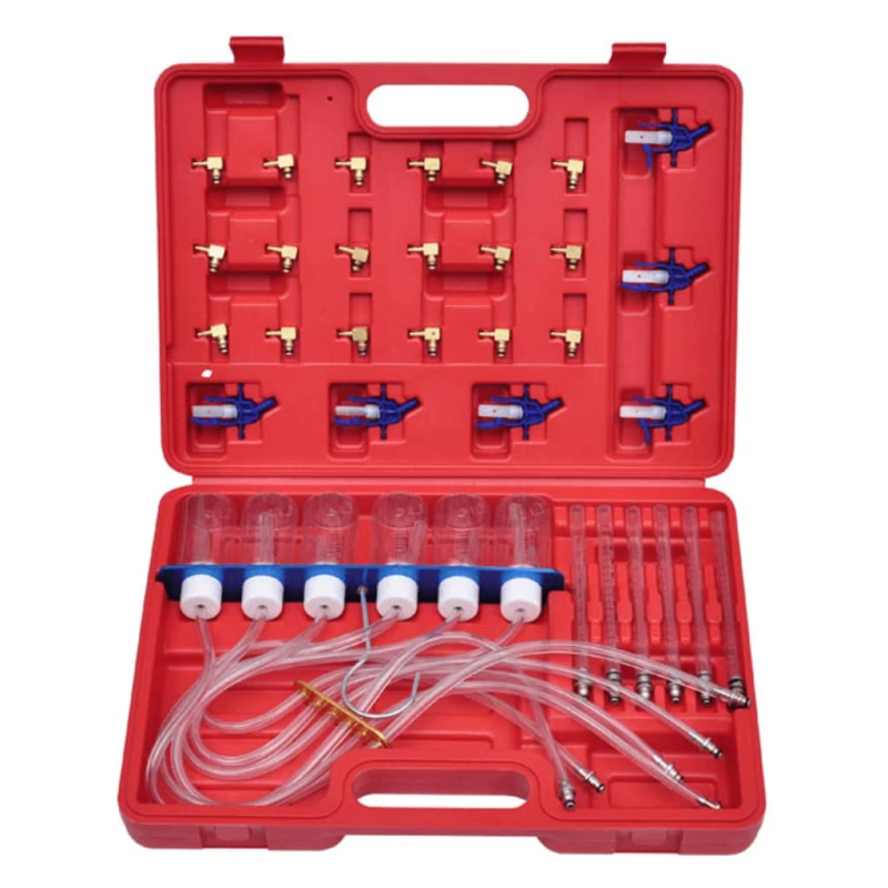 vidaXL plūsmas mērītājs dīzeļdegvielai ar adaperu komplektu