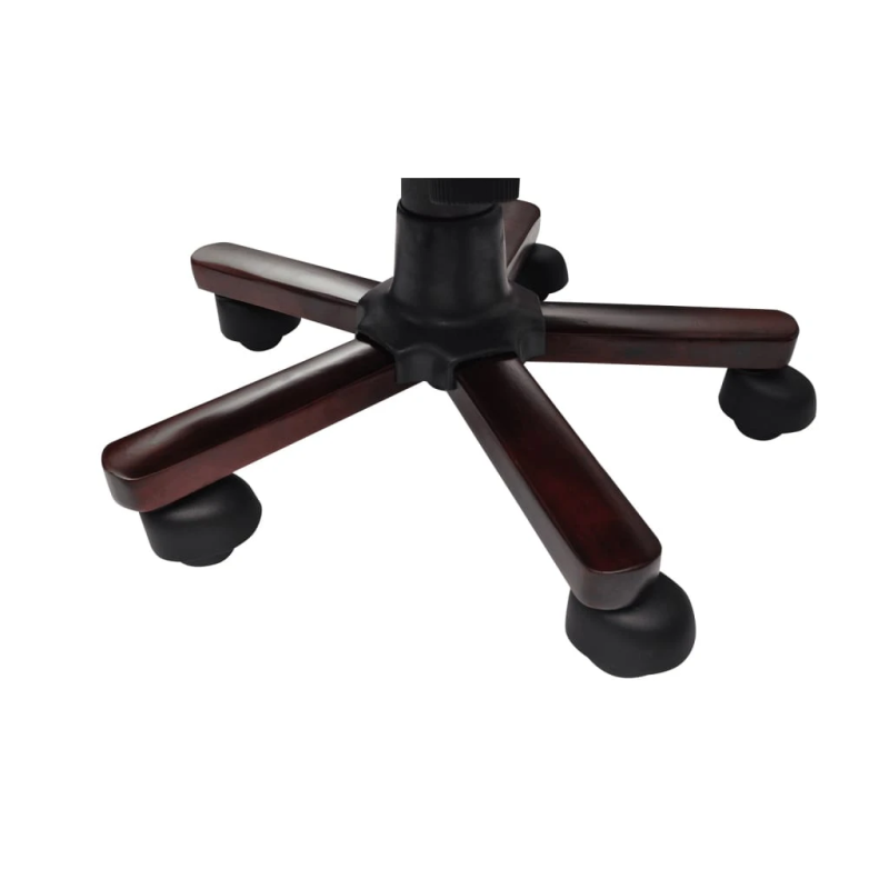 vidaXL biroja krēsls, grozāms, balts