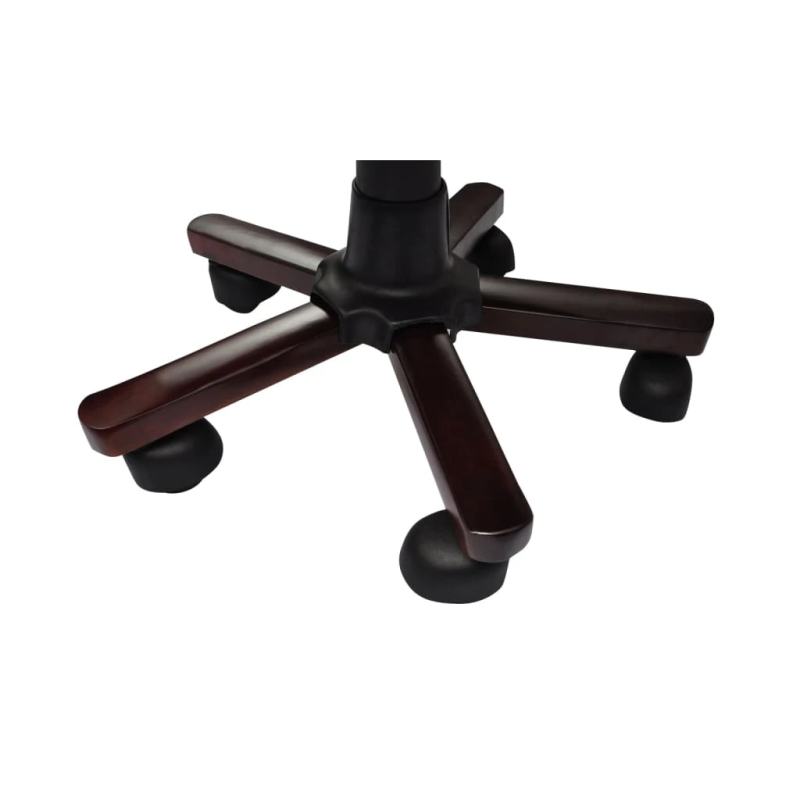 vidaXL biroja krēsls, grozāms, brūns