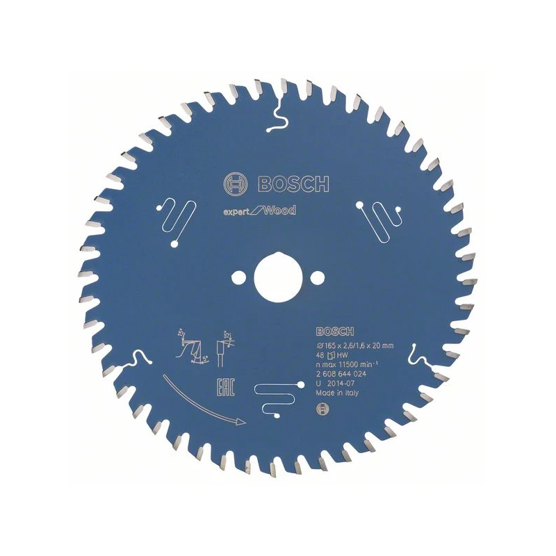 Ripz.disks Expert forWood 165 x 20 x 2,6 mm, 48