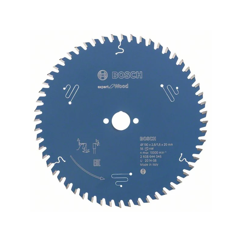 Ripzāģa disks ExpertWood 190 x 20 x 2,6 mm, 56