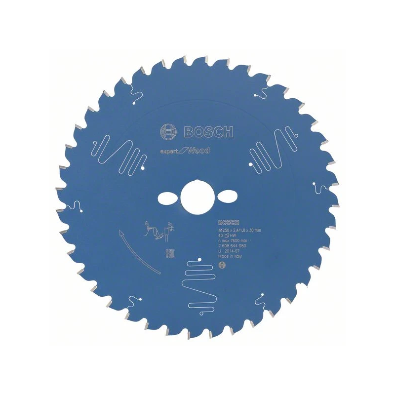 Ripzāģa disks Expert Wood 250 x 30 x 2,4 mm, 40