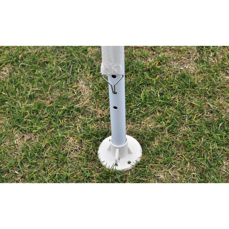 vidaXL dārza nojume ar piramīdas jumtu, 3x3 m