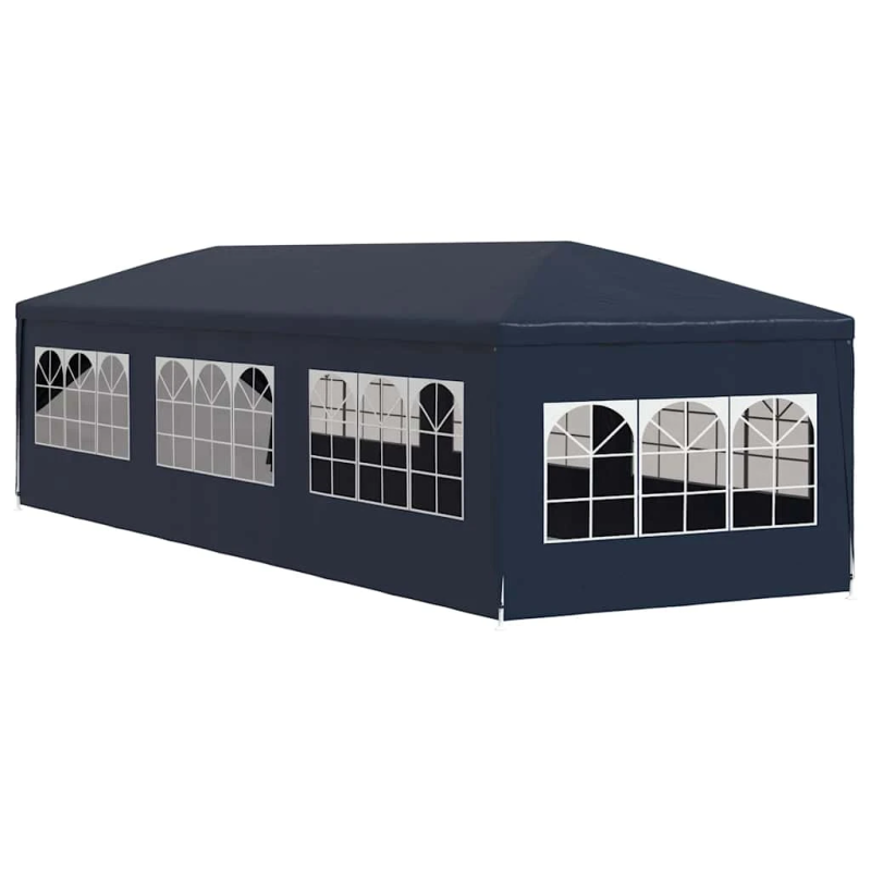 vidaXL svinību telts, 3x9 m, zila