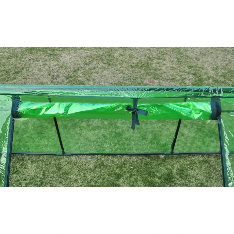 vidaXL siltumnīca ar 3 durvīm