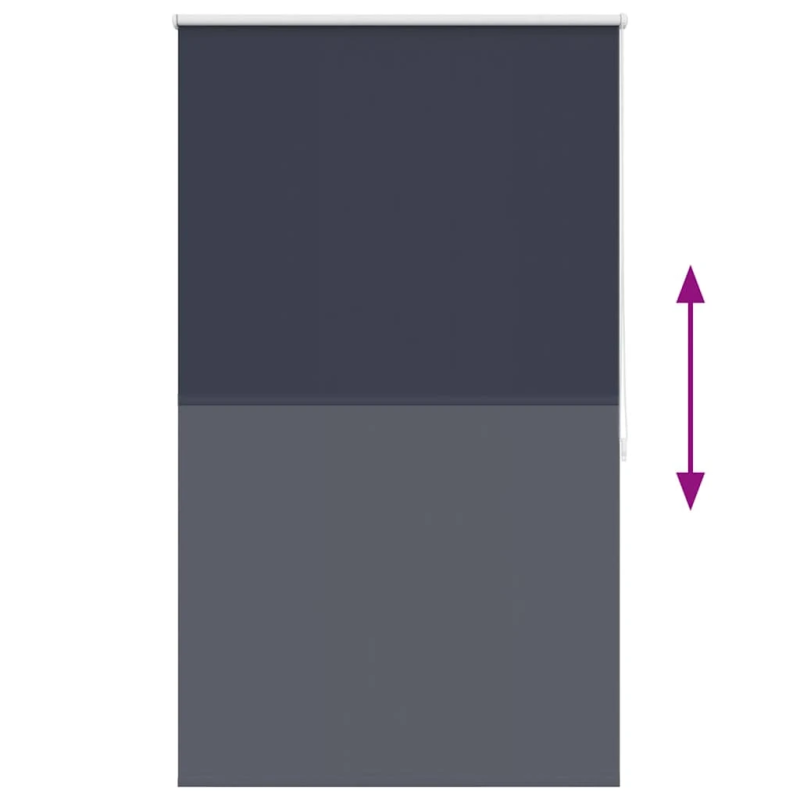 vidaXL Ruļļu žalūzijas, 80 x 175 cm, gaismu necaurlaidīgas, jūraszilas