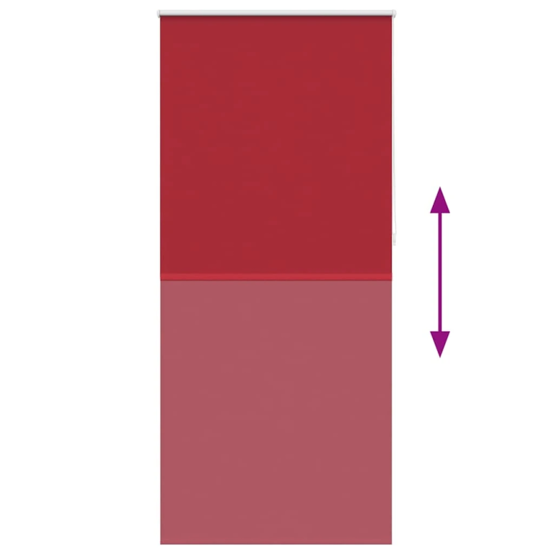 Ruļļveida Žalūzijas 80 x 230 cm Sarkanas