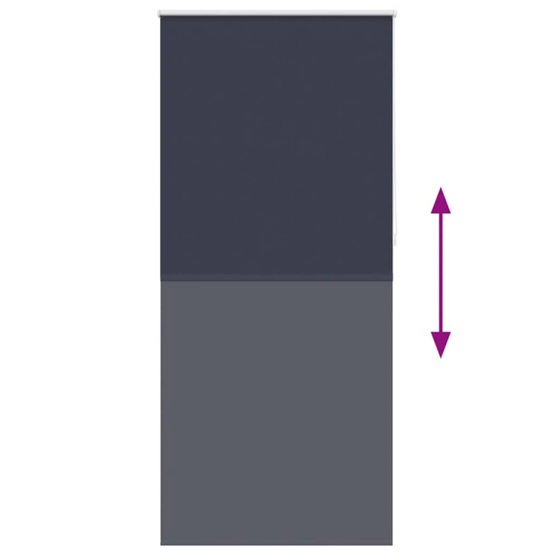 vidaXL Ruļļu Žalūzijas 100 x 230 cm Jūras Zilas