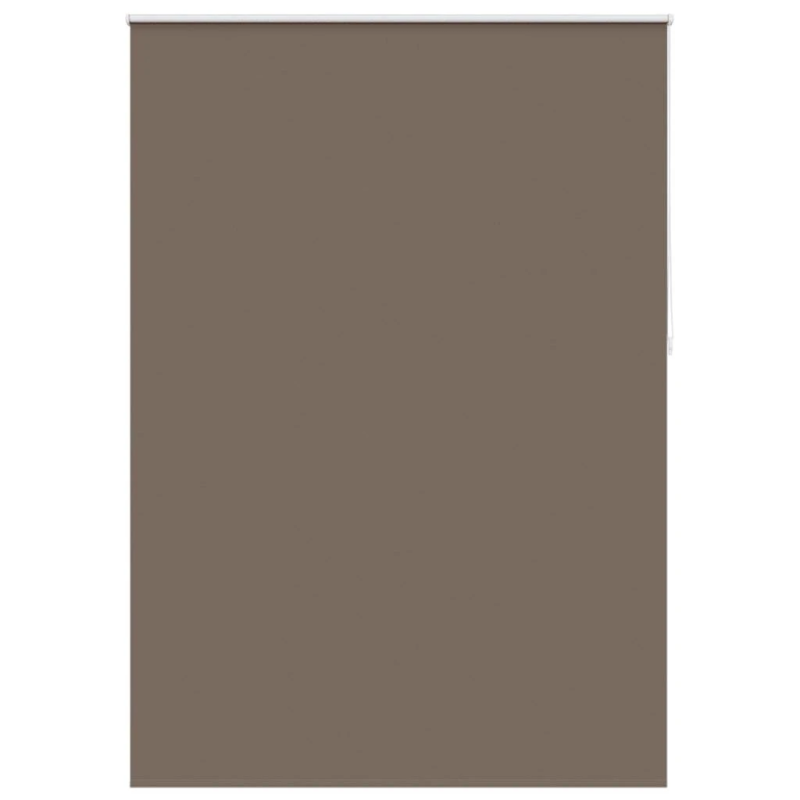 vidaXL Aptumšojošas ruļļu žalūzijas, 140x230 cm, kafijas brūnā krāsā