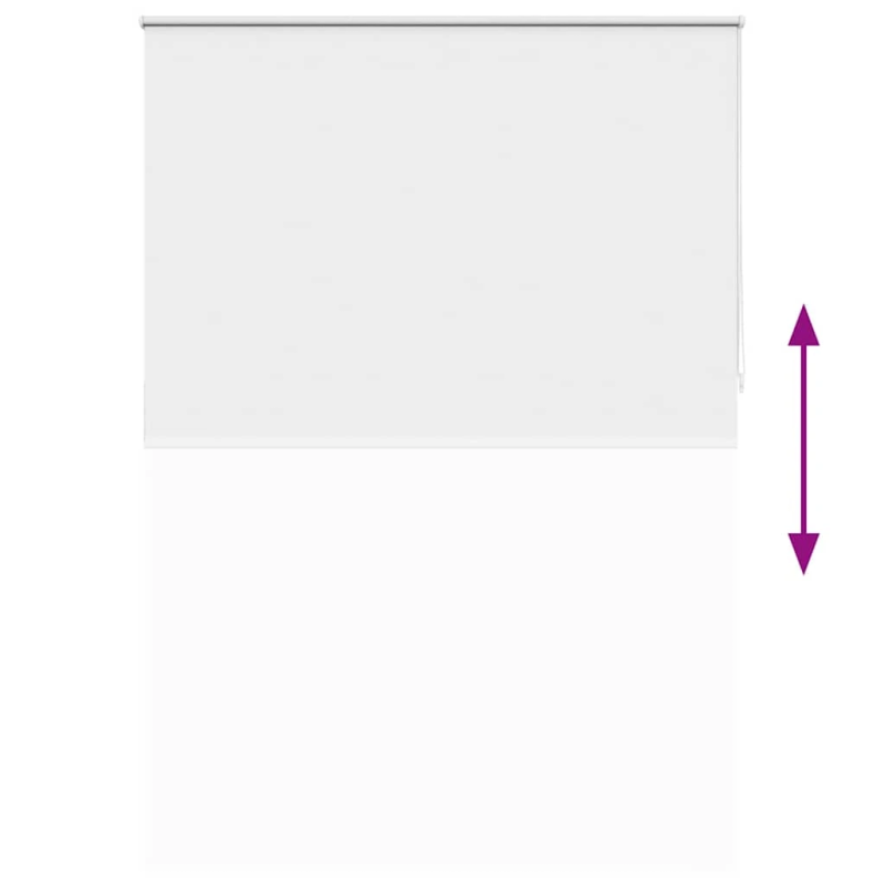 vidaXL Ruļļu žalūzijas, gaismu necaurlaidīgas, 160x230 cm, baltas