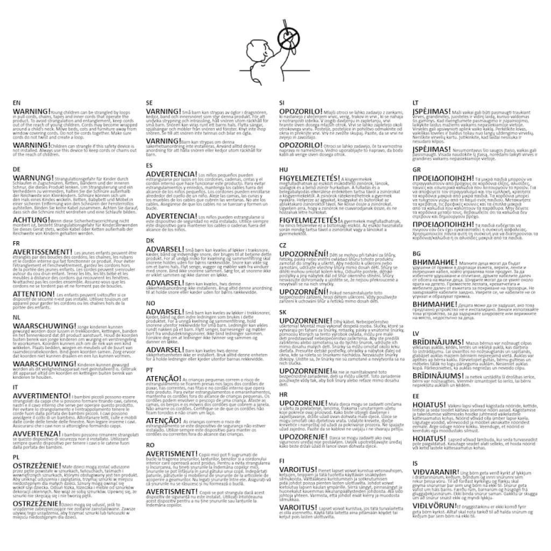 vidaXL Svītrainas Žalūzijas 40 x 100 cm Melna