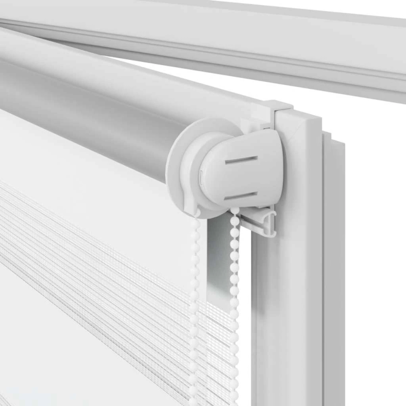 vidaXL Svītrainas Žalūzijas 60 x 120 cm Balta