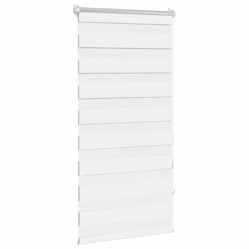 vidaXL Svītrainas Žalūzijas 80 x 150 cm Baltas