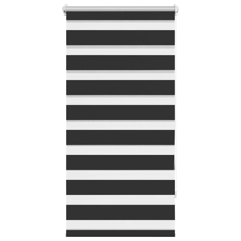 vidaXL Svītrainas Žalūzijas 80 x 150 cm Melnas