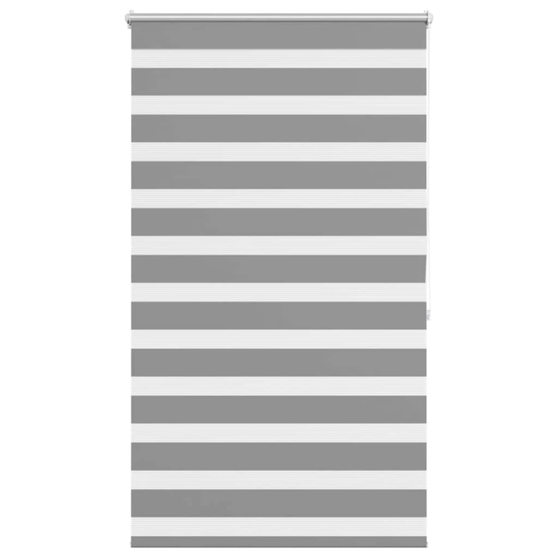 vidaXL Svītraina Žalūzija 80 x 175 cm Pelēka