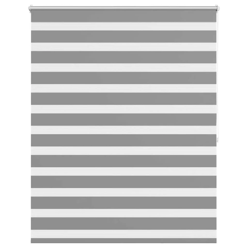 vidaXL Svītrainas Žalūzijas 120 x 175 cm Pelēkas