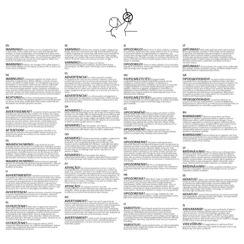 vidaXL Svītrainas Žalūzijas 120 x 230 cm Baltas