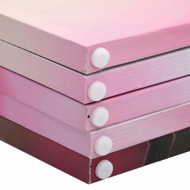 vidaXL istabas aizslietnis, 200x170 cm, saliekams, ziedu apdruka